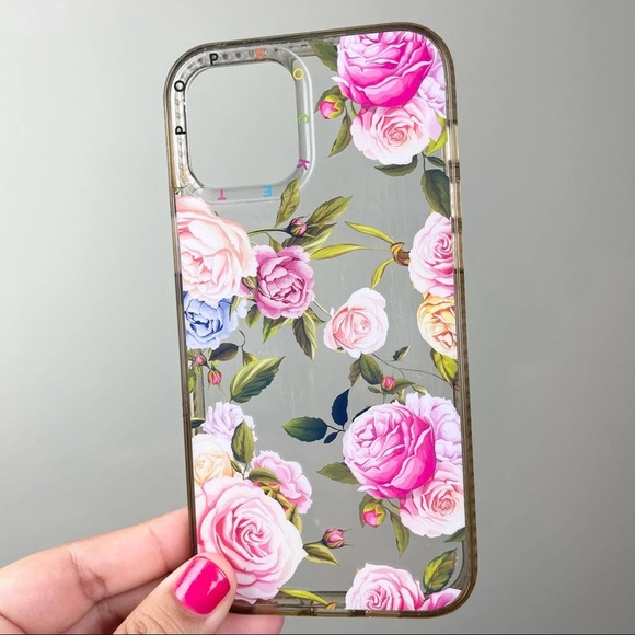 PopSockets PopCase Apple iPhone 12 Pro Max Vintage Floral - Picture 1 of 9